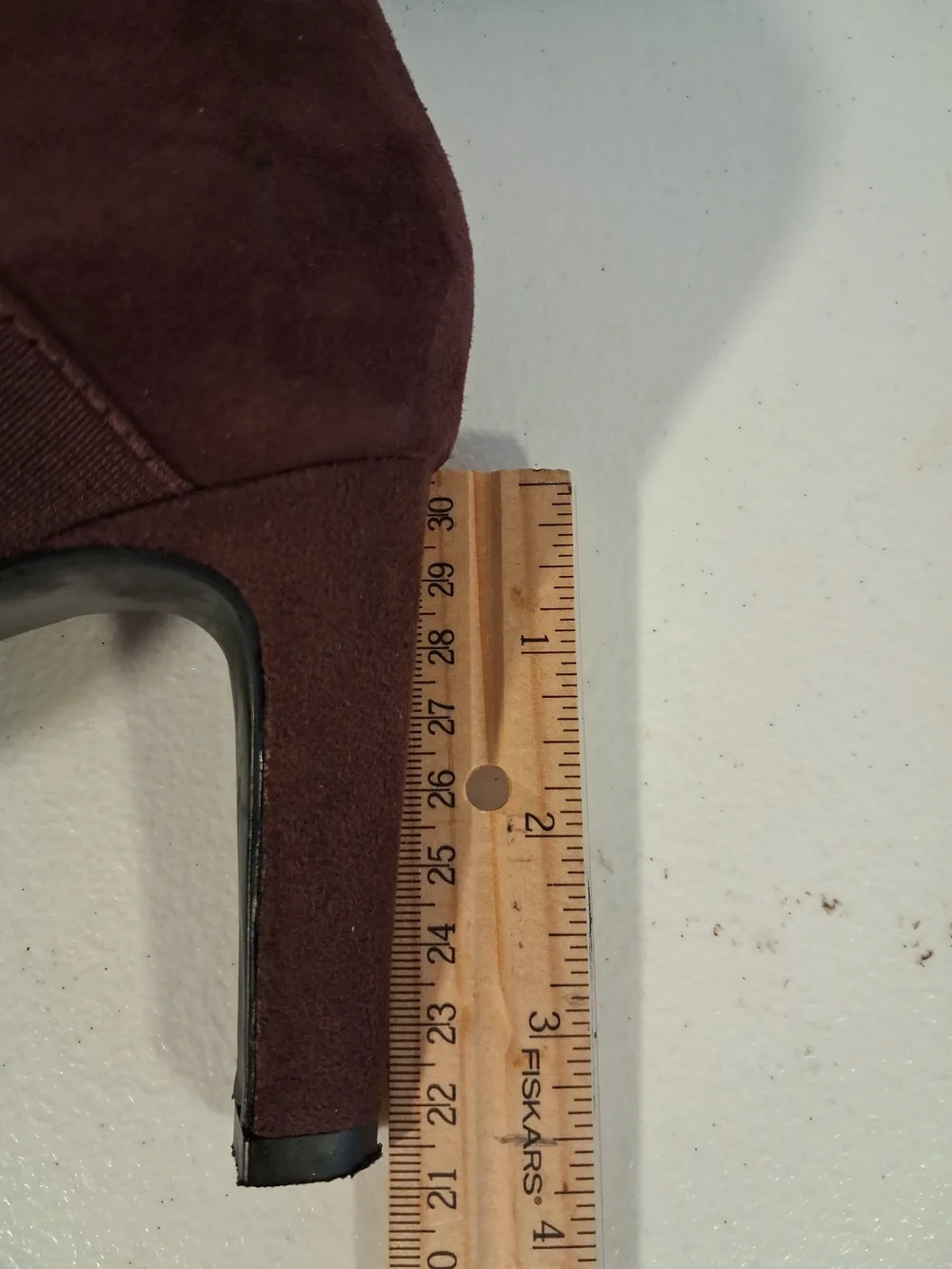 CLARKS Women's Shoes Burgundy Suede Leather Hills Zip Ankle Boots Size 9 39 EU